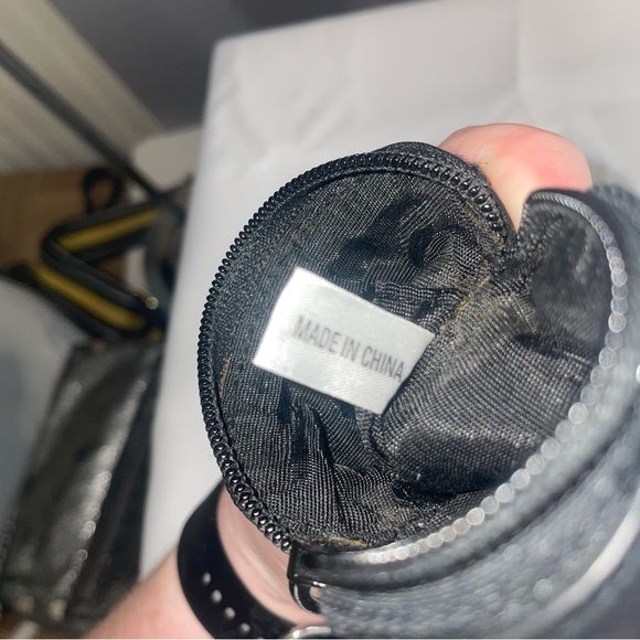 BRIGHTON Mini Heart Croc Embossed Leather Coin Change Purse Wallet - Picture 8 of 8